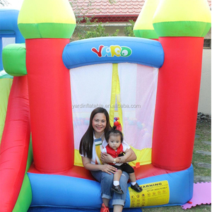Trẻ Em Giá Rẻ Đồ Chơi Khu Dân Cư Inflatable Trampoline Nhảy Nhà <span class=keywords><strong>Bouncy</strong></span> <span class=keywords><strong>Castle</strong></span> Với Slide - Product Image 6