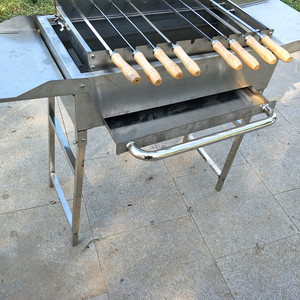 Chipre barbacoa estilo giratorio <span class=keywords><strong>asador</strong></span> portátil plegado Grill - Product Image 3