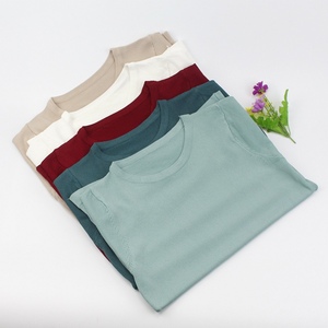 Cina OEM manica corta <span class=keywords><strong>Basic</strong></span> signore Crop Top t-shirt da <span class=keywords><strong>donna</strong></span> elegante - Product Image 2