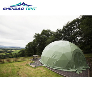 家族のキャンプのための6m、8mの直径防水および耐火性の魅力的なドームのテント - Product Image 3