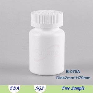 Capsules/pilules vides en plastique HDPE blanc, pièces de 60ml, accessoires de <span class=keywords><strong>pharmacie</strong></span>, fabrication - Product Image 5