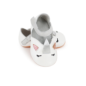 Choice zii Lovely Unicorn Animal Design Soft Sole Princess Dress Wholesale Baby Girls traspirante PU Summer Cartoon scarpe di lusso - Product Image 4