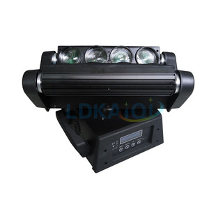 Faro Mobile a Fascio <span class=keywords><strong>Spider</strong></span> LED Cinese 8*10w RGBW - Product Image 5