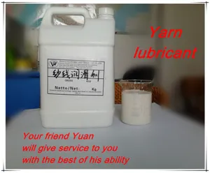 Environmental chemical weak cation yarn lubricant used for fiber and its blended yarns