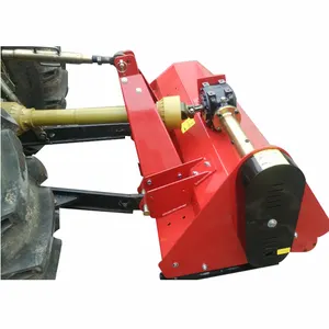 tractor PTO connect rear finishing mower with gearbox