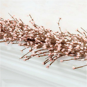 Guirlande de baies artificielle rose de 4.6 pieds (55 pouces), décoration primaire, pour décoration de pâques - Product Image 1