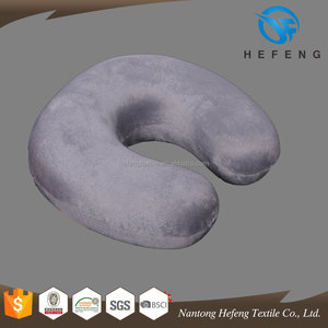 Siêu mềm ngắn sang trọng tựa đầu bộ nhớ bọt U-hình dạng cổ gối - Product Image 5