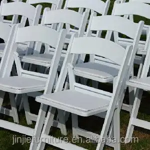 Wimbledon de madeira cadeira dobrável Casamento