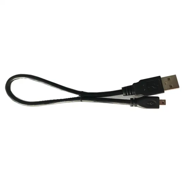 Zwart USB 2.0 A naar 8-Pin Mini B Kabel 30 cm voor Nikon CoolPix P90