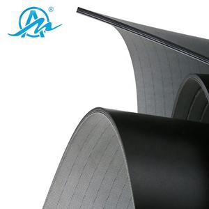 Zwart Glad Oppervlak Pvc Luchthaven Transportbanden Voor X-Ray Bagage Scanner - Product Image 2