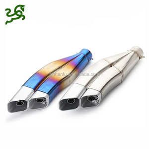 Silenciador <span class=keywords><strong>de</strong></span> motocicleta <span class=keywords><strong>de</strong></span> nuevo diseño, tubo <span class=keywords><strong>de</strong></span> <span class=keywords><strong>escape</strong></span> <span class=keywords><strong>doble</strong></span> - Product Image 1