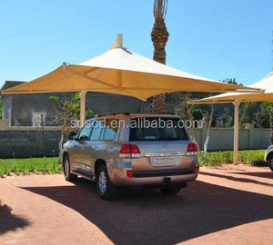 Abri de voiture en membrane pour l'extérieur, structure en aluminium, abri de stationnement pour voiture, tente - Product Image 1