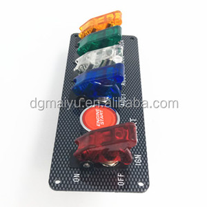 Voiture de course 12 V D'allumage Démarrage Du Moteur À Bouton-Poussoir Avec Panneau D'interrupteur À Bascule - Product Image 4