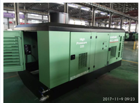 Compresor de Aire de Tornillo Diésel Portátil Kaishan Marca Kszj 18/17 29/23 31/25 con Motor Diésel Yuchai, Refrigeración por Aire, Verde, 19m3/min
