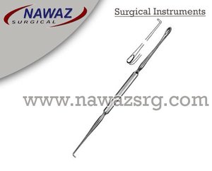 Gross Ear Scoop Hook Double Ended 13cm Vente Chaude Produits Personnalisés En Acier Inoxydable Chirurgical Utology Instruments - Product Image 2