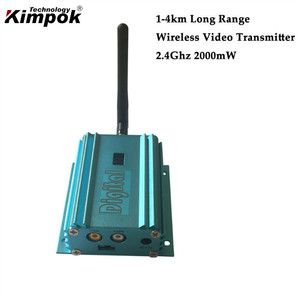 <strong>UHF</strong> 2000mW Long Distance Wireless <strong>Video</strong> <strong>Audio</strong> <strong>Transmitter</strong> 12 Channels Analogue Security Sender 2.4Ghz Analog <strong>Transmitter</strong>