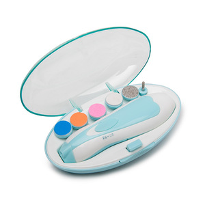 Belleza oeste suministro de uñas manicura profesional eléctrico portátil bebé lima de uñas - Product Image 1