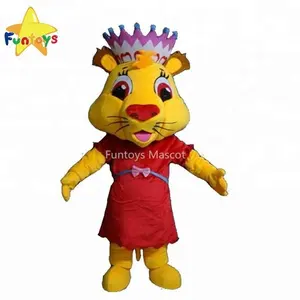 Funtoys Lion Roi de Bande Dessinée Costume De Mascotte Pour Le Festival