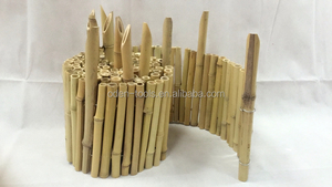 Vườn Gấp Hàng Rào Tre Tự Nhiên Cạnh Cỏ Tre - Product Image 5