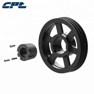 بكرة سلسلة CPT SPC ثلاثية الأخاديد من الحديد الزهر لمضخات المياه طراز SPC300-03 وفقًا لمعيار DIN2213 - Product Image 3