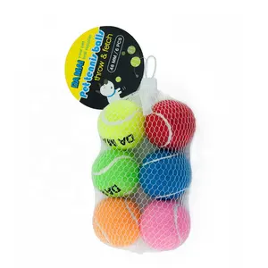 48 mm Mini-Tennisbälle Großhandel sechs Stück pro Beutel