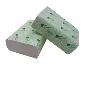 Toalla <span class=keywords><strong>de</strong></span> Papel Desechable Ecológica <span class=keywords><strong>de</strong></span> 1 Capa, Plegada en N, Absorbente, Hecha con Pulpa <span class=keywords><strong>de</strong></span> Madera Virgen, Entremezclada, Blanca Natural, 23x22.5cm - Product Image 1