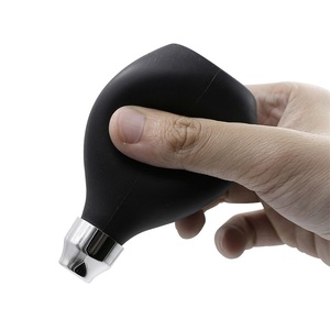 Venta caliente utilizado pelo salón equipo herramientas peluqueros eliminar cuello pelo Barbero talco polvo de caucho de soplador - Product Image 1