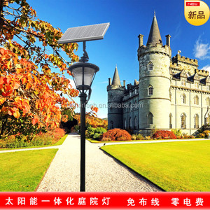 Poste de luz <span class=keywords><strong>Solar</strong></span> para exteriores, lámpara Led para jardín, patio, entrada - Product Image 4