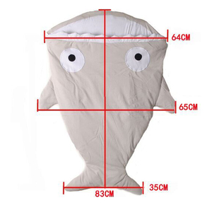 Venta al por mayor lindo de dibujos animados proveedor de china tiburón bebé saco de <span class=keywords><strong>dormir</strong></span> - Product Image 6
