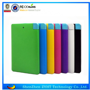 Peso ligero carga rápida 8000 mAh tamaño ultra delgada Tarjeta de Crédito Banco - Product Image 3