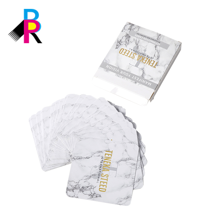 Colorful Playing Game Card Set Printing Card Printed Paper Package Lid Box