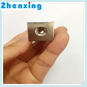 China Bloque de Avellanado neodimio imanes permanentes para la <span class=keywords><strong>venta</strong></span> - Product Image 1