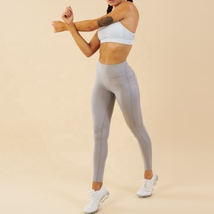 Roupa de <span class=keywords><strong>fitness</strong></span> sexy de bambu de etiqueta privada, de alta qualidade para mulheres - Product Image 4