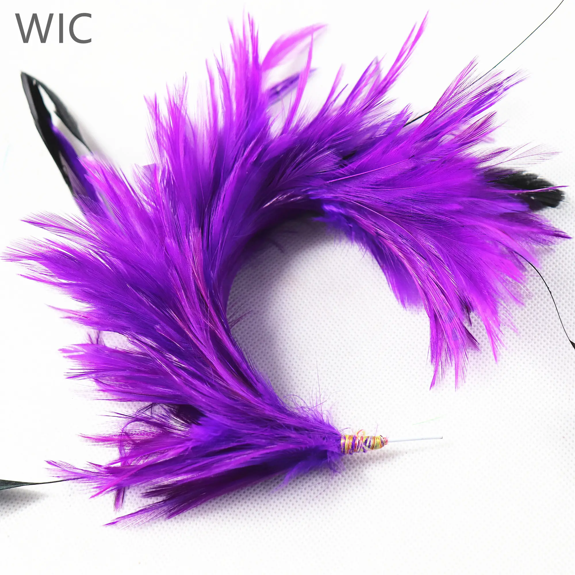 Fashion Hair Accessories Women's Feather Headwear Wholesale Bridal Headpiece Beautiful Fascinator
