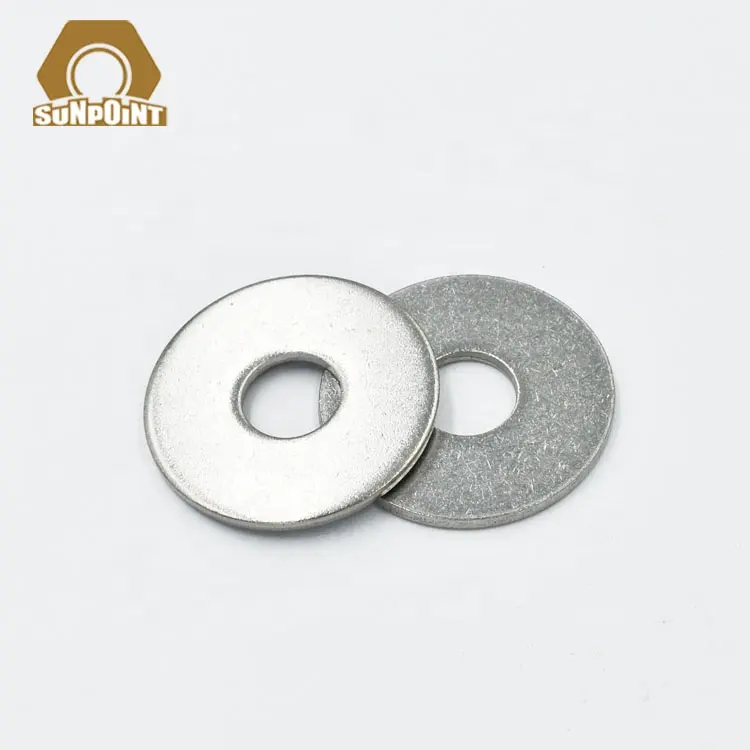 In acciaio inox din 9021 M5 304/316 decorative in acciaio inox di grandi dimensioni in metallo m8 rondella piatta
