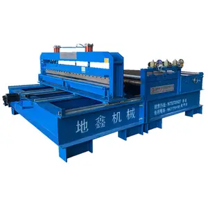 2.6m color steel sheet leveling metal shearing machine with decoiler