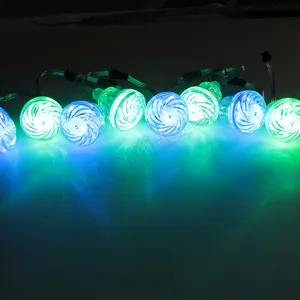 Amusement Light Amusement Lighting Decoration Waterproof 45mm 24v 360 Degree Turbo Cover Cabochon Led Pixel Light