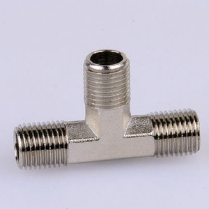 Niken Mạ Đồng Thau Tee Nữ X Nam X Nữ 1/4 Inch Tee, T-Type Nối 1/8 3/8 1/2 - Product Image 3