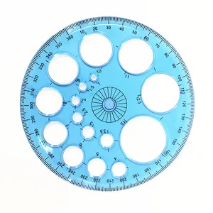 Round 360 Degree Protractor and Circle Maker