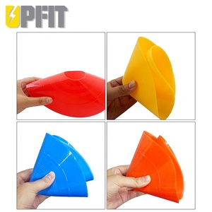 Conos de Agilidad Deportivos Ajustables, Duraderos y Suaves, de PE/<span class=keywords><strong>PVC</strong></span>, para Entrenamiento de Velocidad en Fútbol - Product Image 6