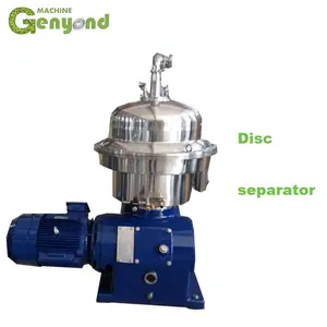 5000L/H disc manual dairy milk cream fat centrifuge separator