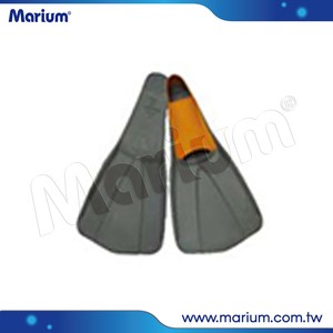Long Blade Rubber Swimming Snorkel Free Diving Swimming Fins - Product Image 4