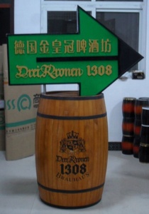 Gỗ thông với lót bằng thép không gỉ bia thùng keg giá - Product Image 6