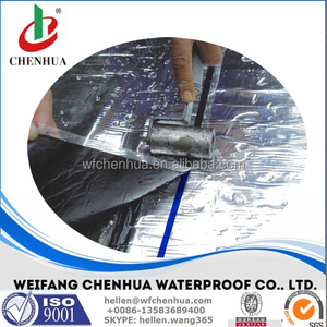 <span class=keywords><strong>Membrana</strong></span> Impermeable <span class=keywords><strong>de</strong></span> Diseño Industrial, Asfalto Elástico Negro para Impermeabilización <span class=keywords><strong>de</strong></span> Techos en Rollo - Product Image 3