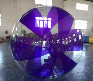 जल मनोरंजन सुविधाओं के लिए inflatable बड़ा एयर बॉल पानी भरा खिलौना - Product Image 1