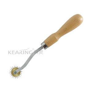 Outil de <span class=keywords><strong>couture</strong></span> artisanal Roue à tracer à pointe d'aiguille pour le traçage de la <span class=keywords><strong>craie</strong></span> sur le tissu cousu #   NPT10 - Product Image 2