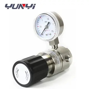 Morden Style Cylinder Gas Hcl Oil Low 2.8Kpa Mini Co2 For Sodasteam Liquid Nitrogen Pressure Regulator with gauge
