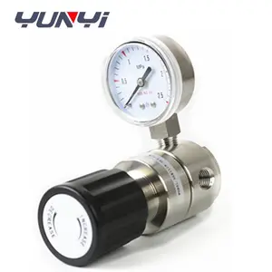 Modernes Flaschen gas Hcl Öl Niedrig 2,8 kPa Mini Co2 Für Sodasteam Flüssig stickstoff Druckregler mit Manometer