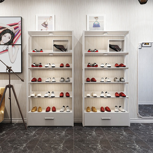 Design d'Interni Moderno <span class=keywords><strong>per</strong></span> <span class=keywords><strong>Negozi</strong></span> di Scarpe, Scaffali Personalizzati a Prezzo di Fabbrica <span class=keywords><strong>per</strong></span> Arredamento <span class=keywords><strong>Negozi</strong></span> di Calzature - Product Image 2