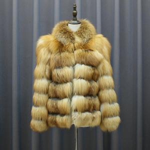 Cappotto da Donna <span class=keywords><strong>Taglie</strong></span> <span class=keywords><strong>Forti</strong></span> con Cappuccio in Pelliccia di Volpe, Cappotto Invernale Russo con Cappuccio in Pelliccia di Volpe - Product Image 2